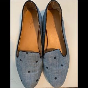 J Crew Chambray loafers